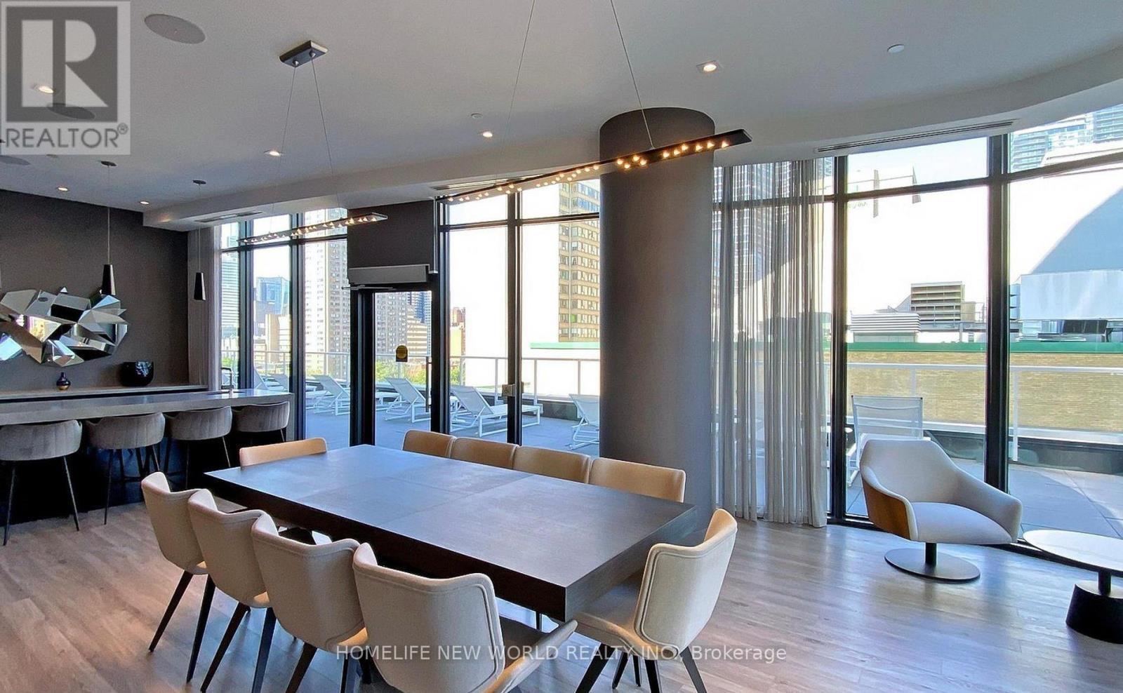 2307 - 403 Church Street, Toronto, ON - Indoor Photo Showing Dining Room