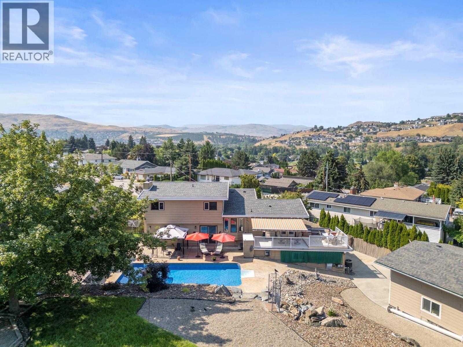 11410 Tassie Drive, Coldstream, BC - Outdoor With In Ground Pool With View