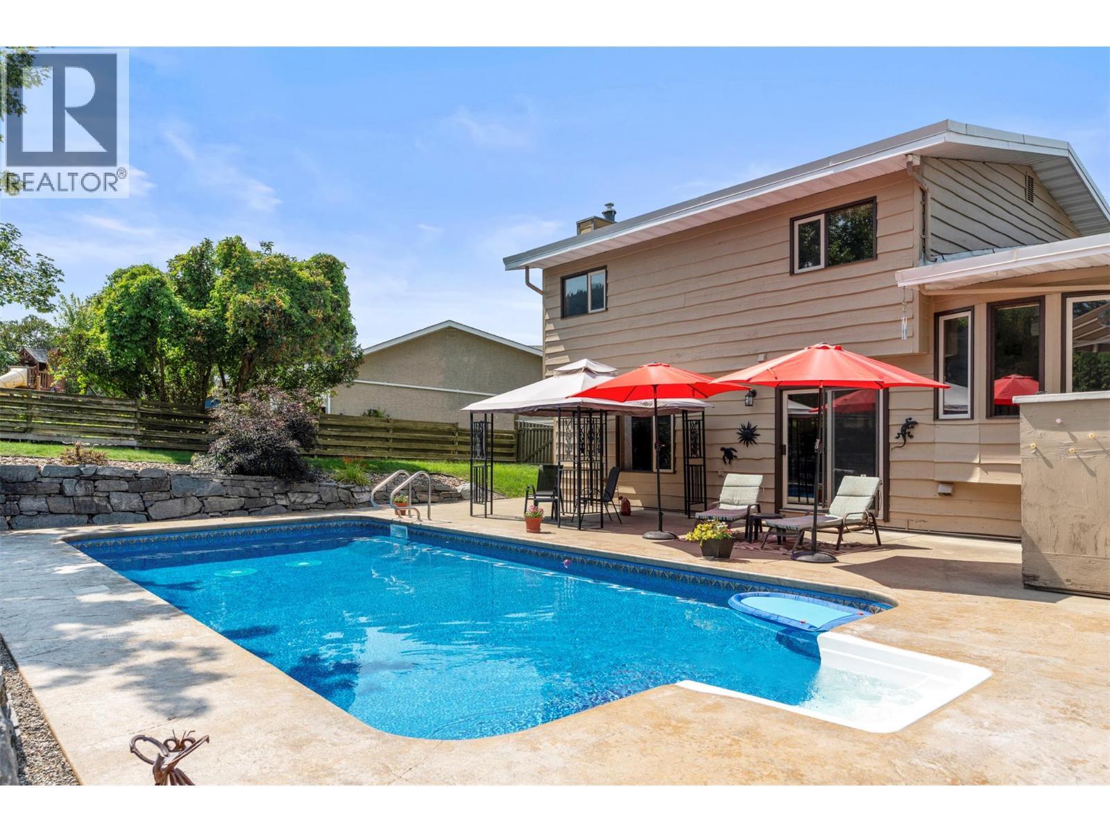 11410 Tassie Drive, Coldstream, BC - Outdoor With In Ground Pool With Deck Patio Veranda
