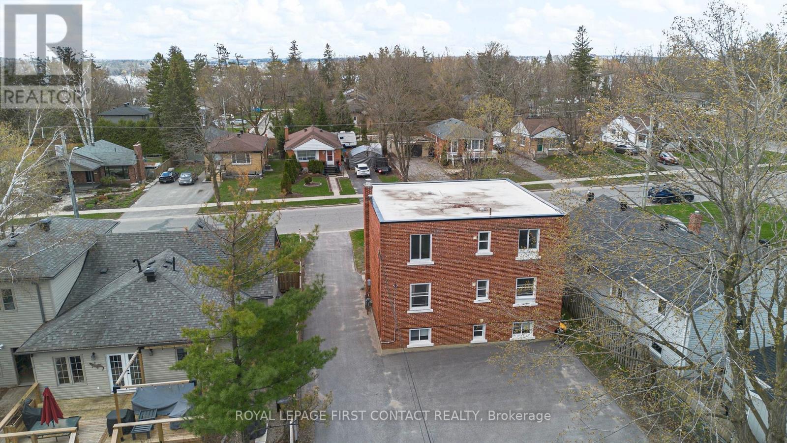 Ample Parking Behind Building - 134 Napier Street, Barrie, ON - Outdoor