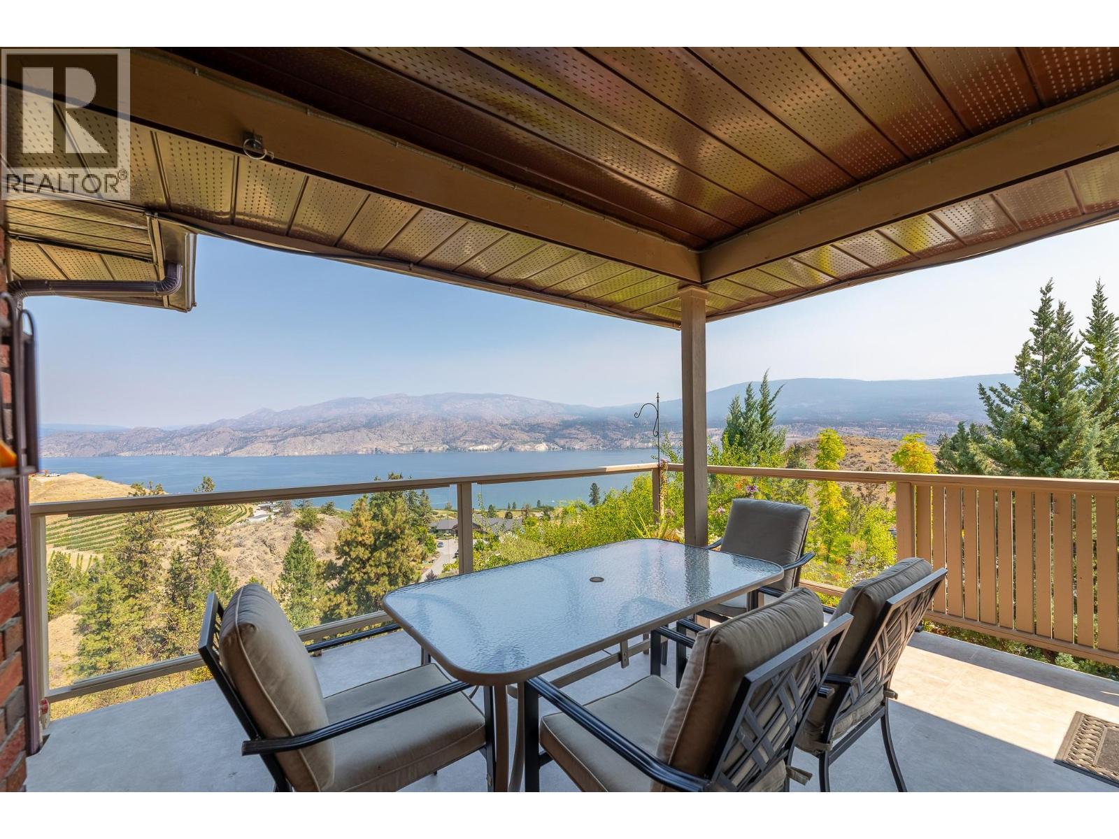 129 Sumac Ridge Drive, Summerland, BC - Outdoor With Body Of Water With Deck Patio Veranda With View With Exterior