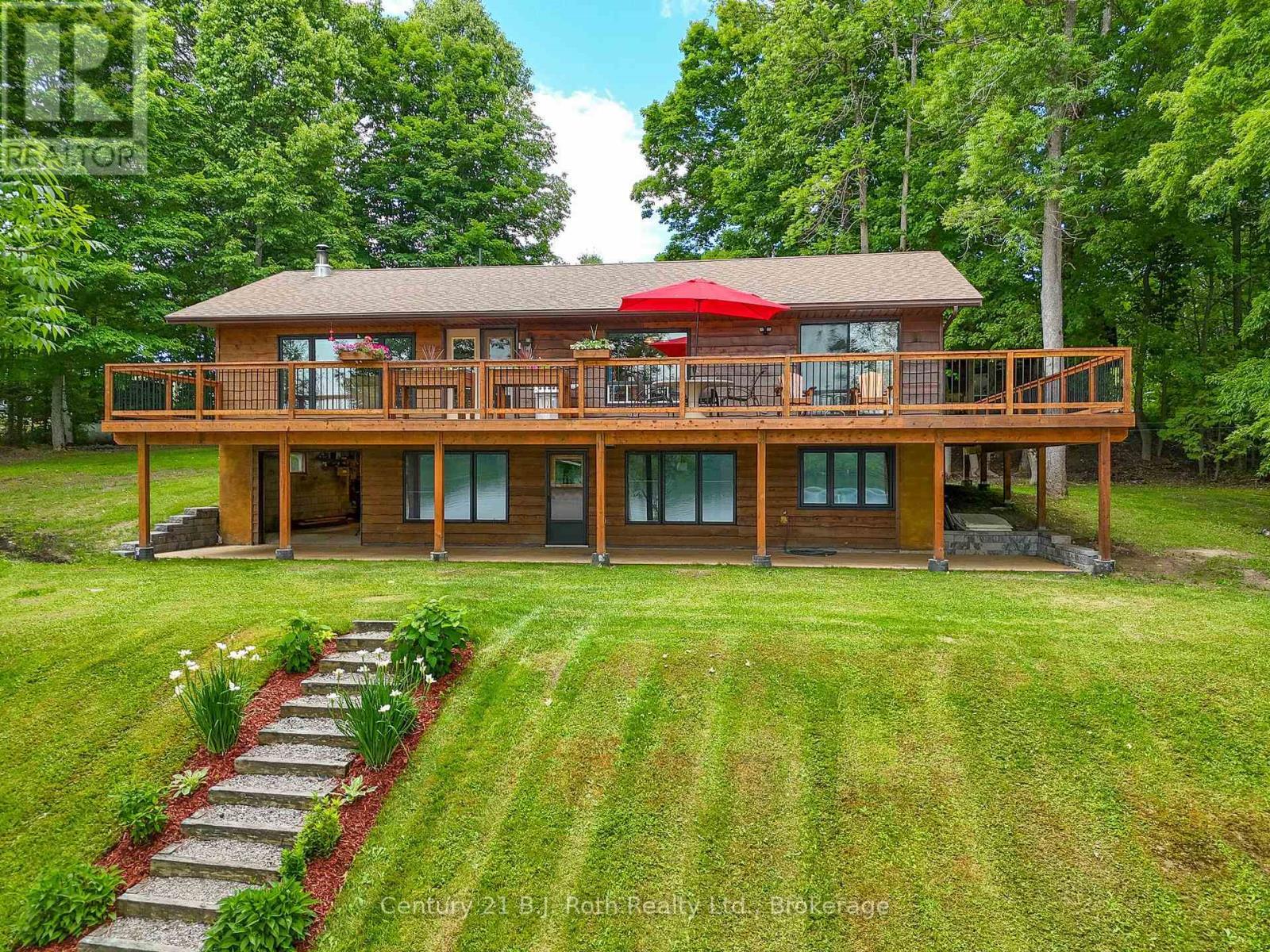 169 Odd'S Drive, Parry Sound Remote Area (Restoule), ON - Outdoor With Deck Patio Veranda