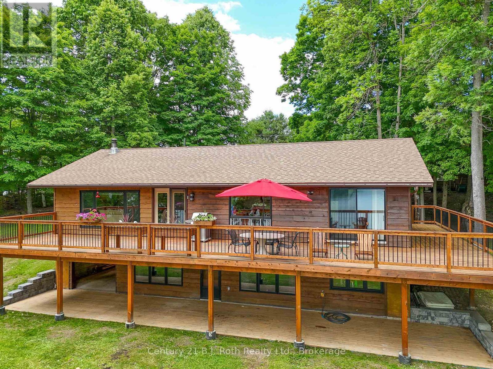 169 Odd'S Drive, Parry Sound Remote Area (Restoule), ON - Outdoor With Deck Patio Veranda