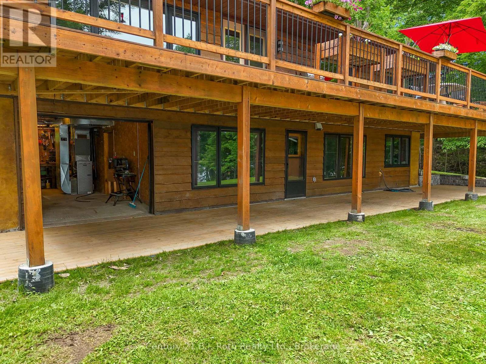 169 Odd'S Drive, Parry Sound Remote Area (Restoule), ON - Outdoor With Deck Patio Veranda