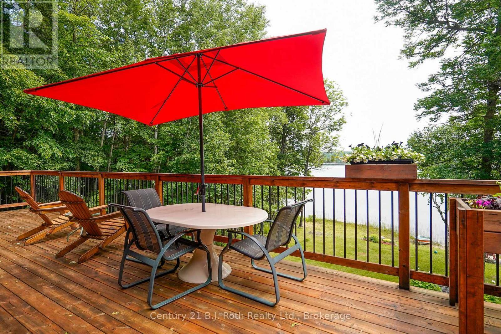169 Odd'S Drive, Parry Sound Remote Area (Restoule), ON - Outdoor With Deck Patio Veranda