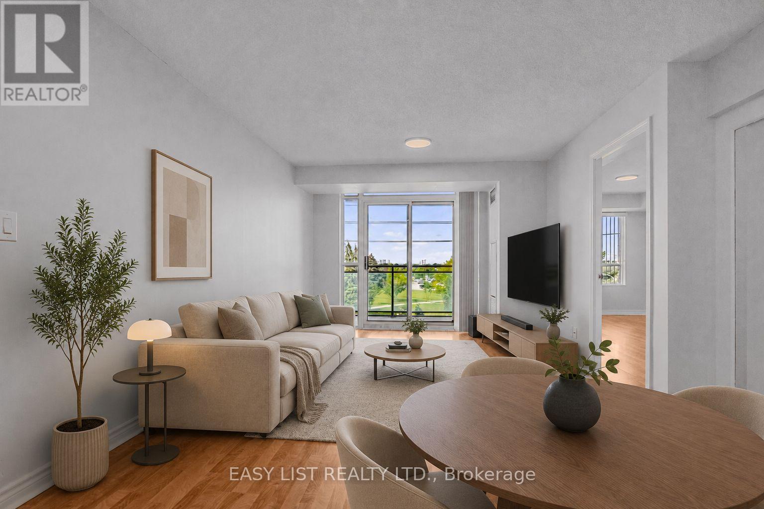 319 - 2020 Mcnicoll Avenue, Toronto, ON - Indoor Photo Showing Living Room