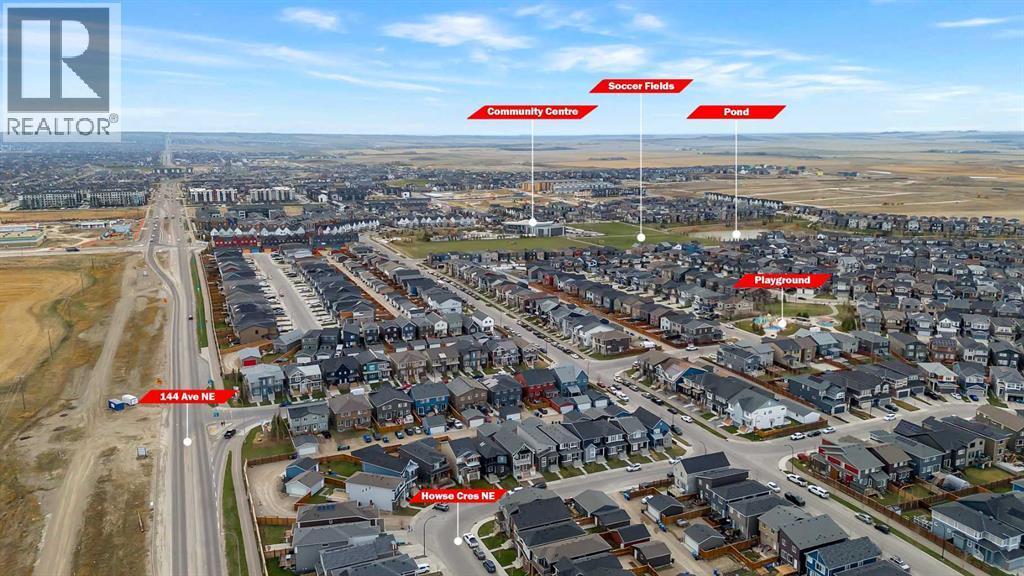 132 Howse Crescent Ne, Calgary, AB - Outdoor With View