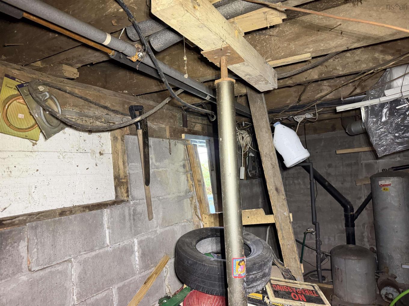 10346 Sherbrooke Road, Priestville, NS - Indoor Photo Showing Basement