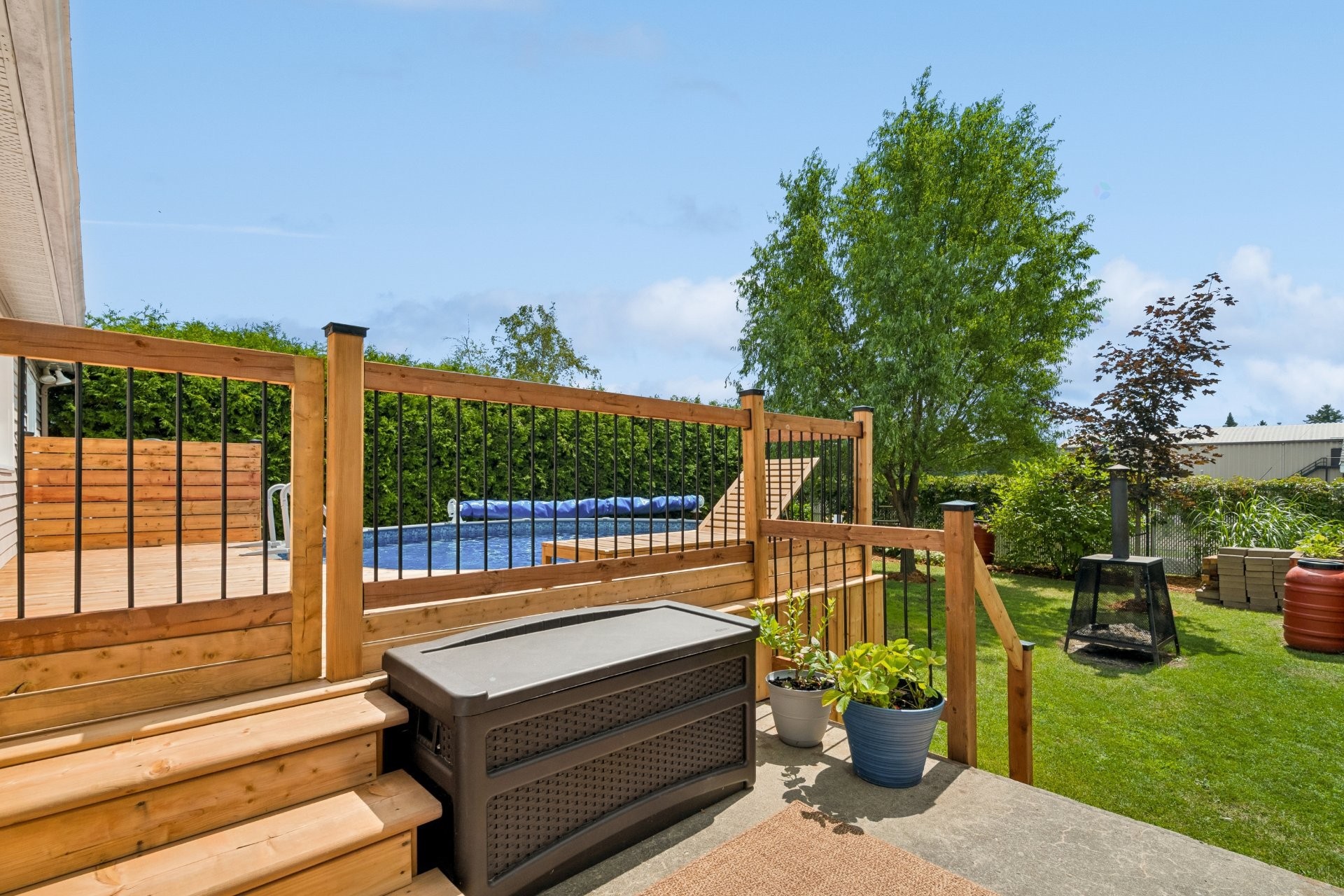 Patio - 111 Rue Forget, Napierville, QC - Outdoor