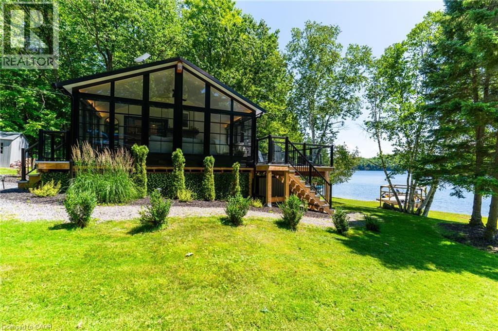 Muskoka Room view - 1558 Fish Hatchery Road Unit# 10, Muskoka Lakes, ON - Outdoor With Body Of Water