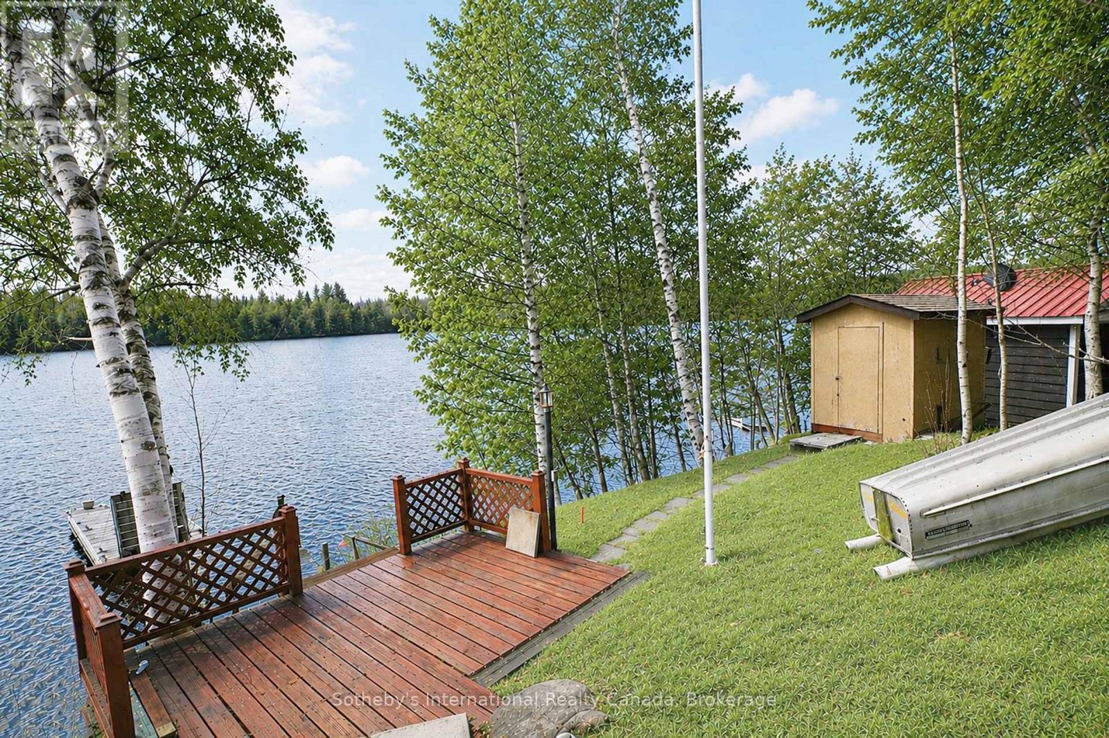 41 Deerfield Road, Mckellar, ON - Outdoor With Body Of Water With Deck Patio Veranda