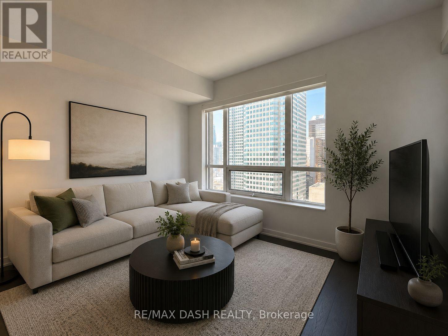 2501 - 88 Scott Street, Toronto, ON - Indoor Photo Showing Living Room