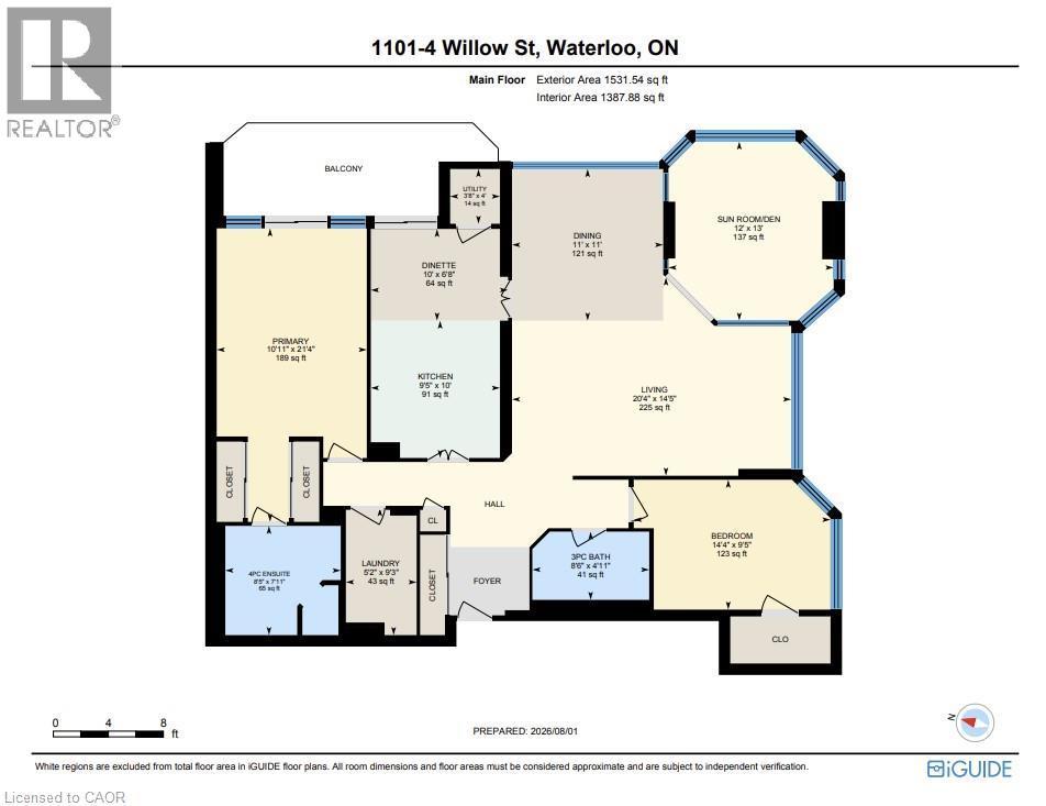 4 Willow Street Unit# 1101, Waterloo, ON - Other