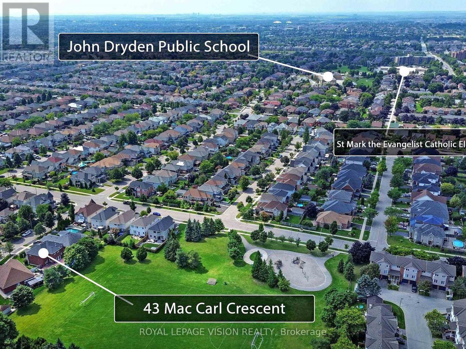 43 Mac Carl Crescent, Whitby, ON - Outdoor With View