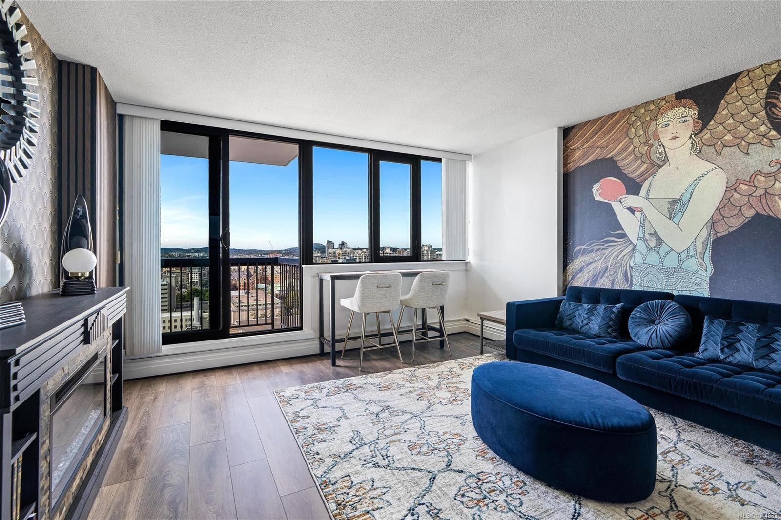 #2104-647 Michigan St, Victoria, BC - Indoor Photo Showing Living Room