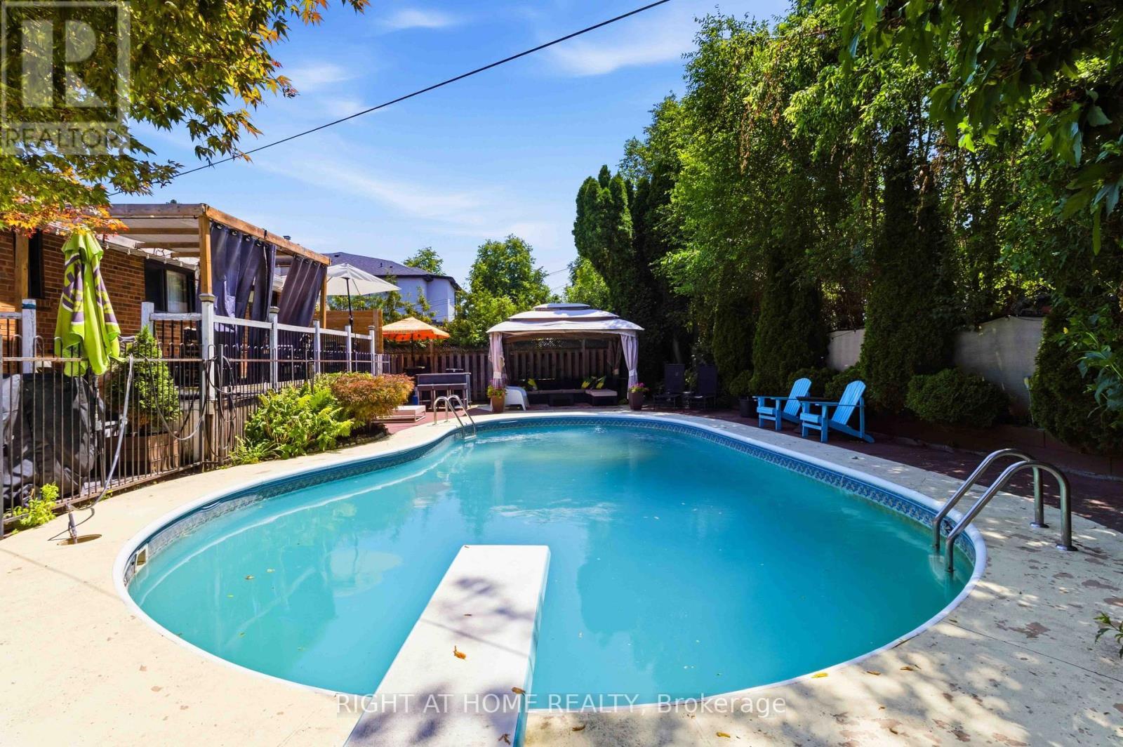 68 Barford Road, Toronto, ON - Outdoor With In Ground Pool With Backyard
