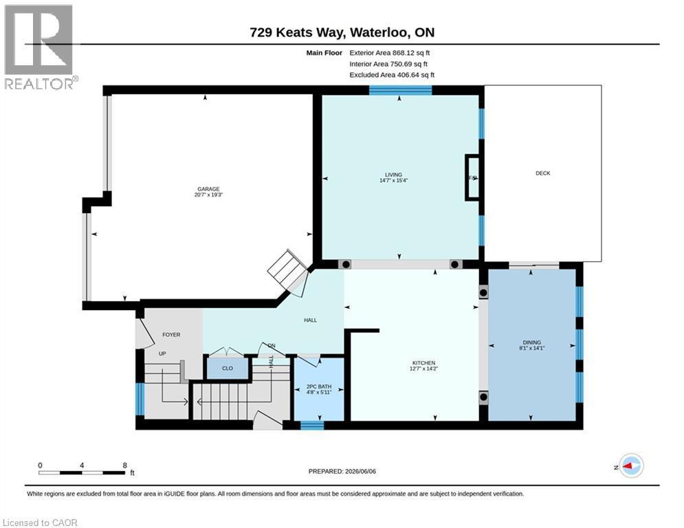 Floor plan - 729 Keats Way, Waterloo, ON - Other