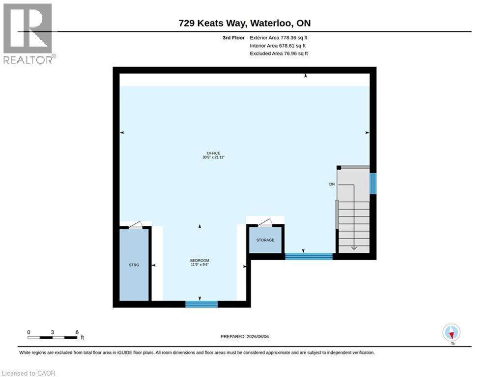 Floor plan - 729 Keats Way, Waterloo, ON - Other