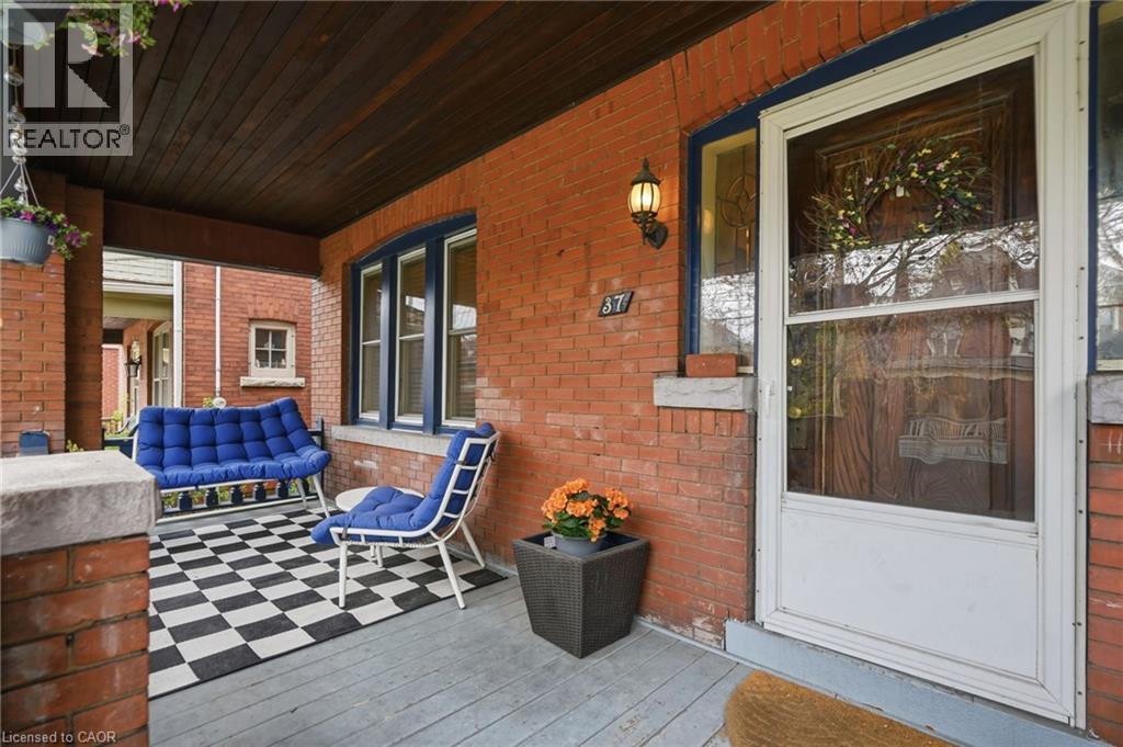 37 Connaught Avenue S, Hamilton, ON - Outdoor With Deck Patio Veranda With Exterior
