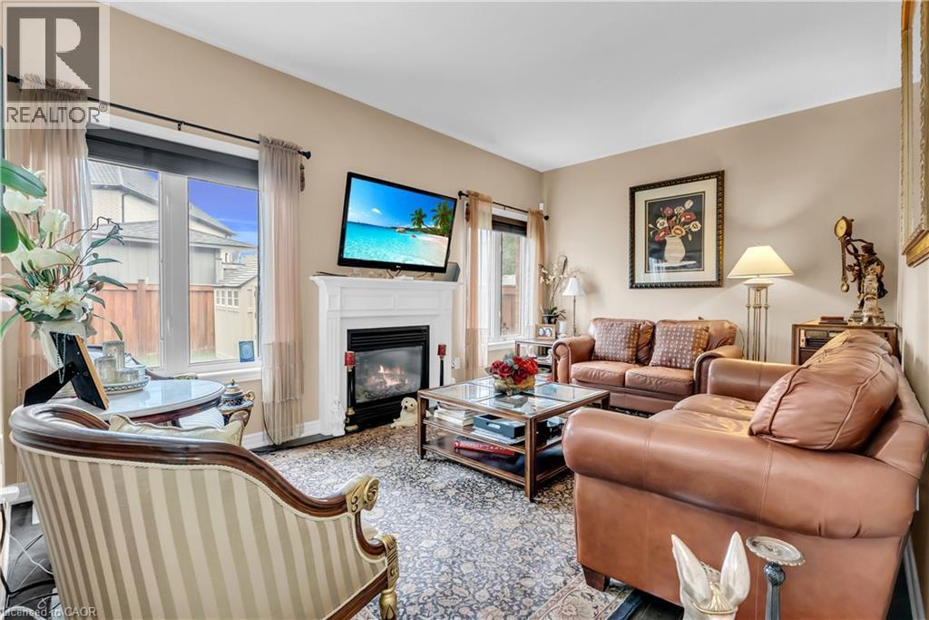 786 Fourth Line, Milton, ON - Indoor Photo Showing Living Room With Fireplace