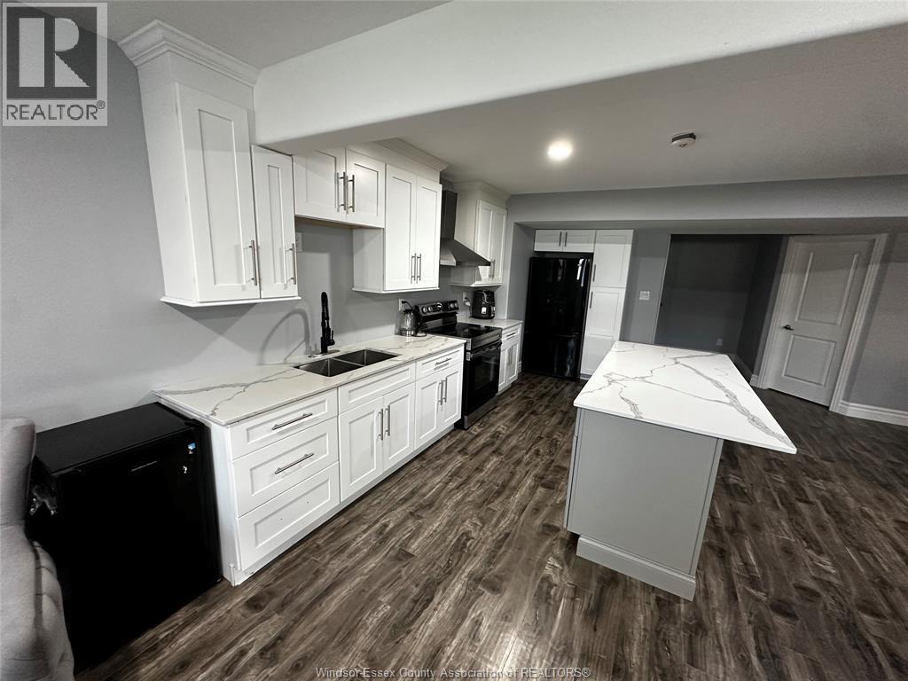 6255 Disputed Unit# Lower, Lasalle, ON - Indoor Photo Showing Kitchen With Double Sink