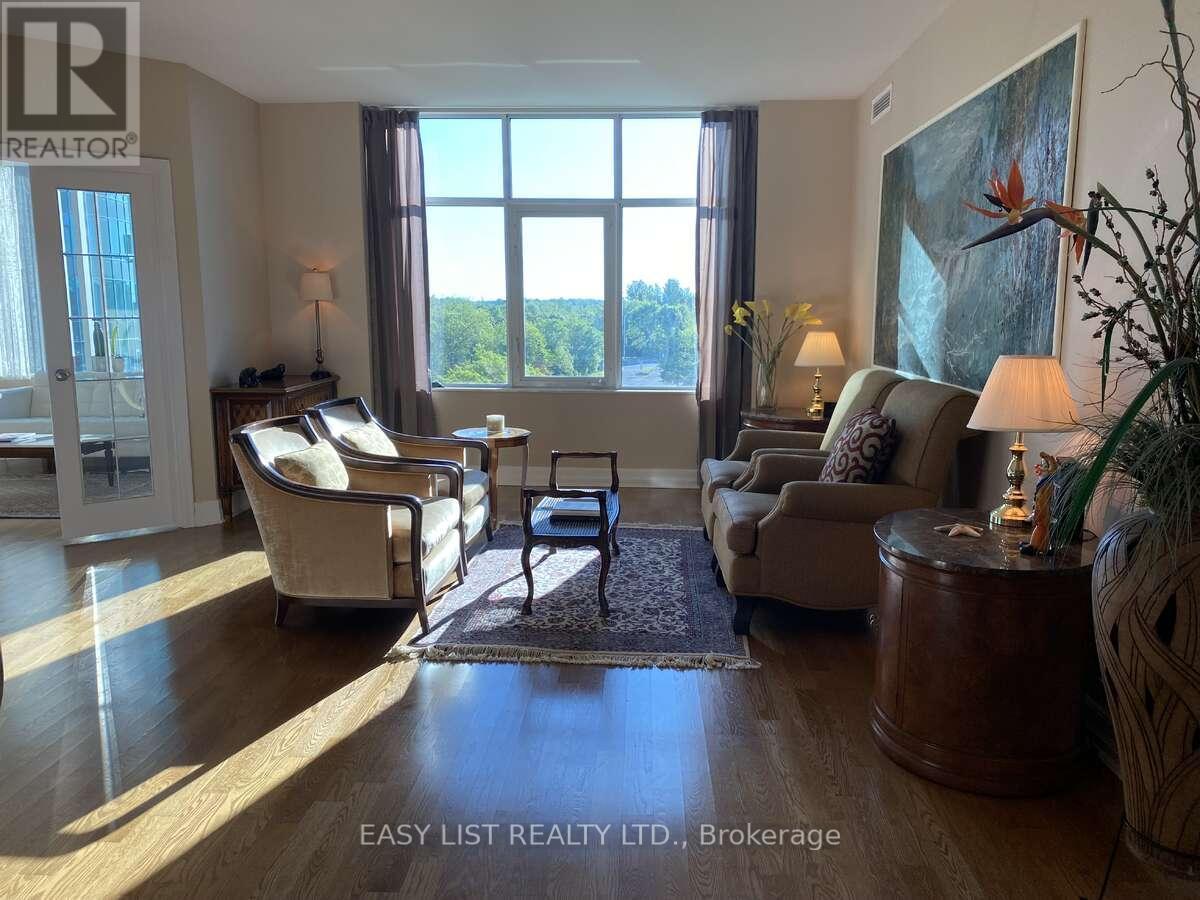602 - 3590 Rivergate Way, Ottawa, ON - Indoor Photo Showing Living Room