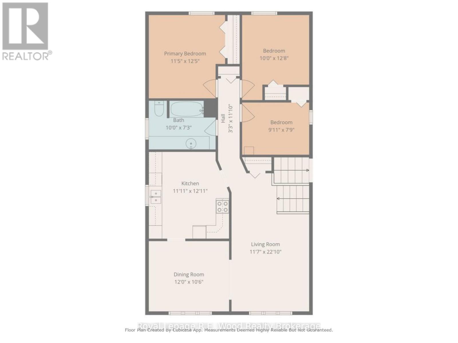 Main floor floorplan - 48 Allen Street, Tillsonburg, ON - Other