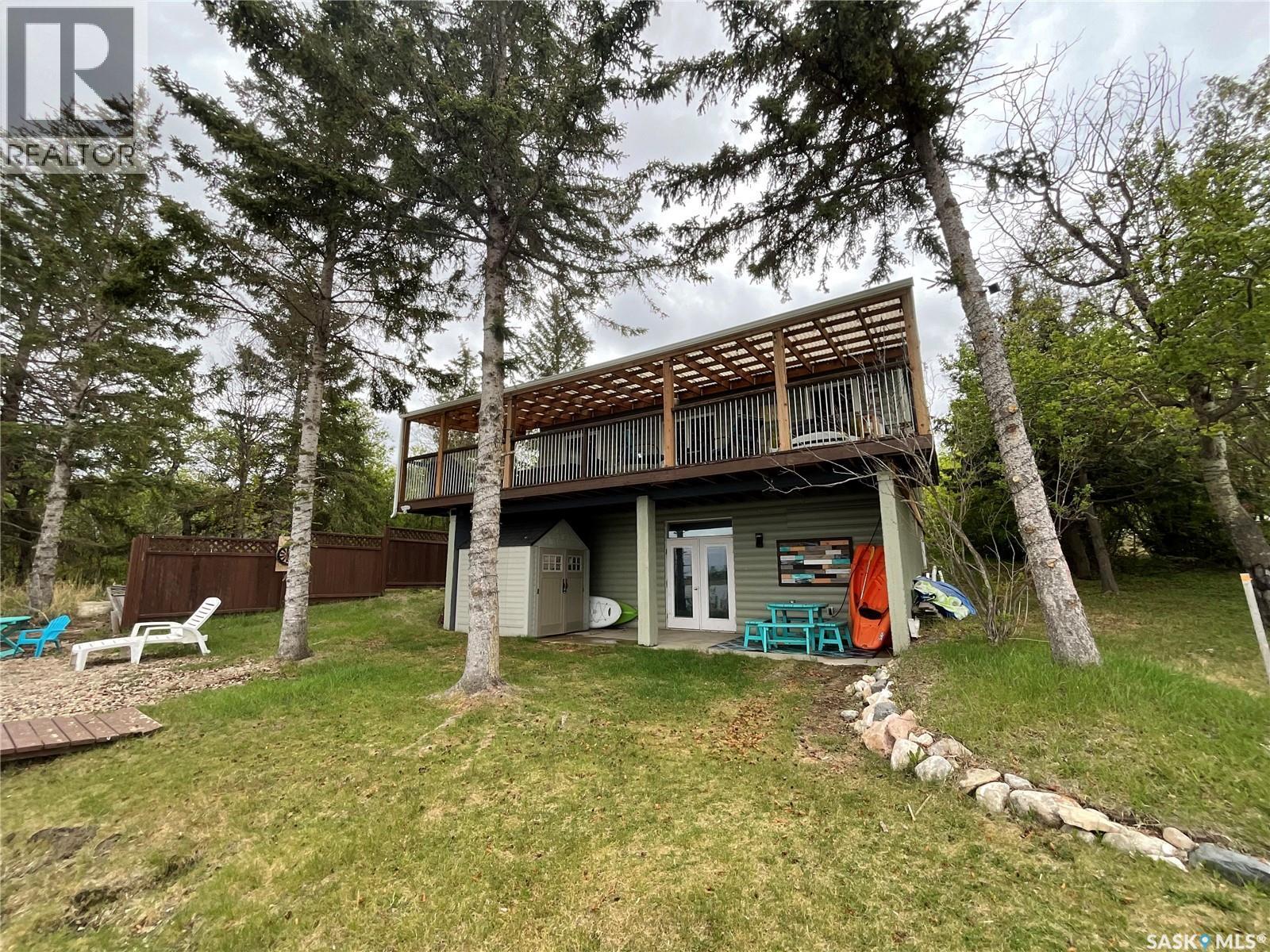3829 First Point Beach Drive, Wakaw Lake, SK - Outdoor With Deck Patio Veranda