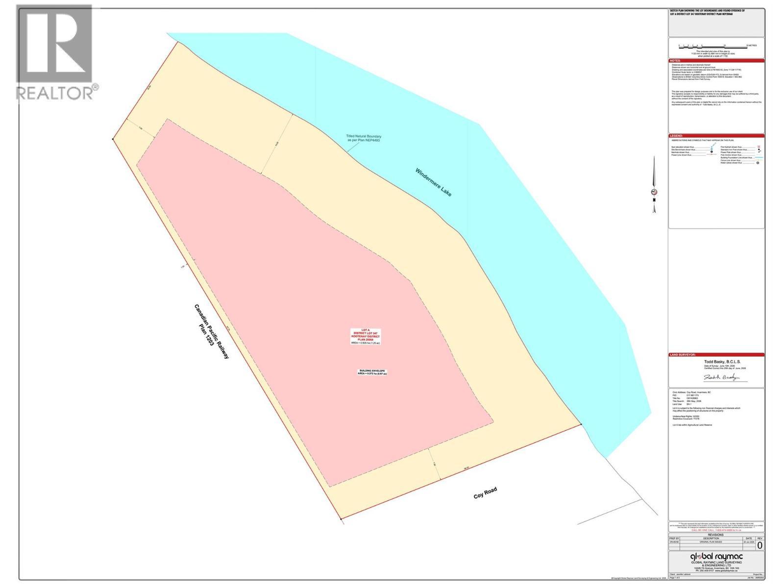 Lot A Coy Road Lot# A, Invermere, BC