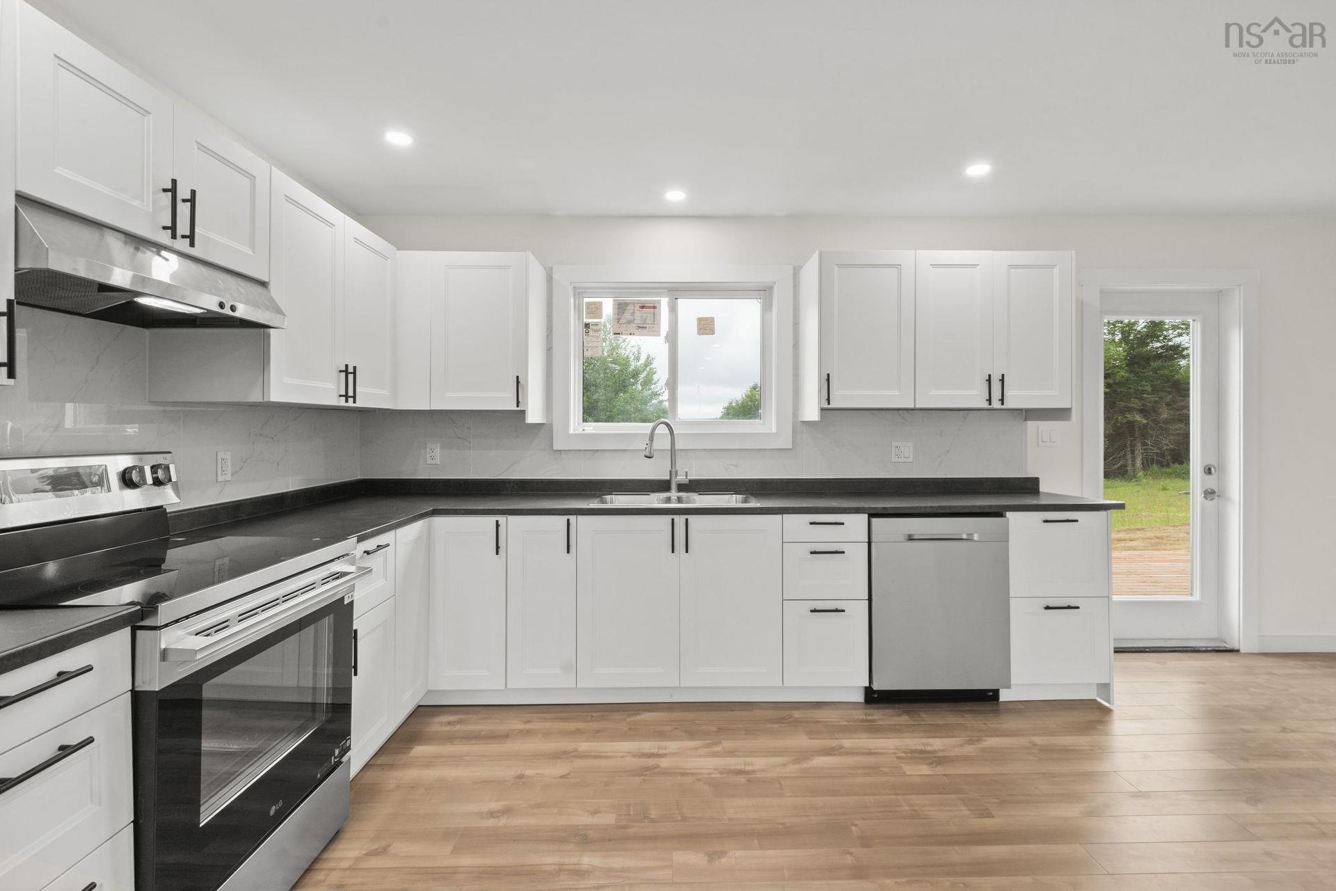 183 Moore Road, Antrim, NS - Indoor Photo Showing Kitchen With Double Sink