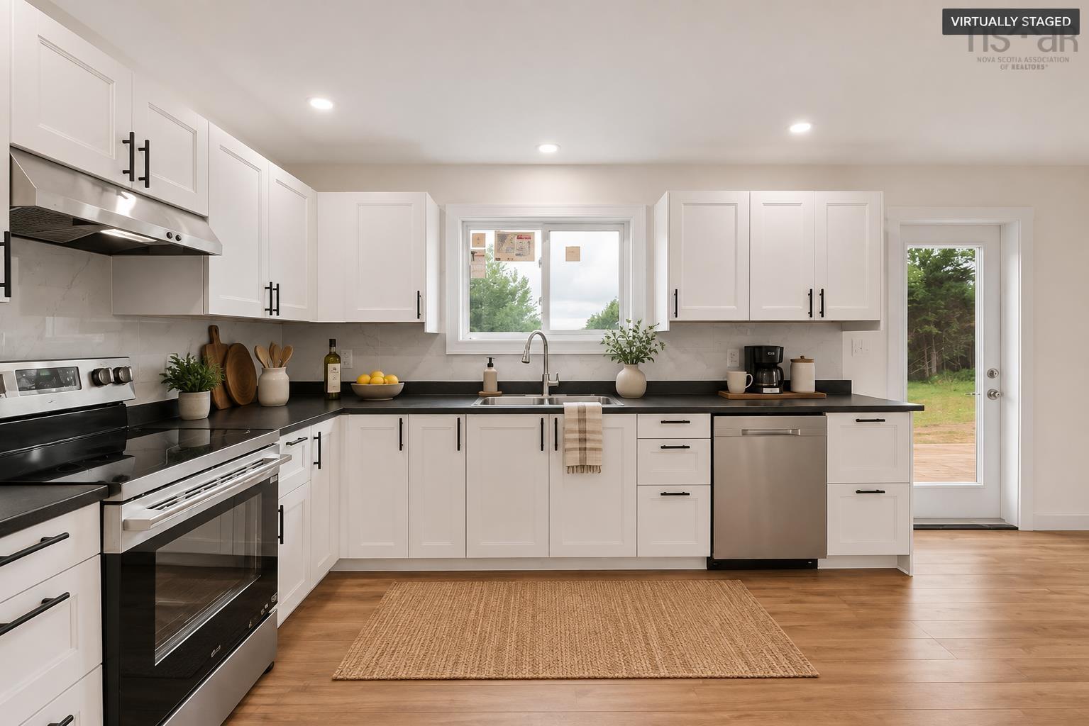 183 Moore Road, Antrim, NS - Indoor Photo Showing Kitchen With Double Sink