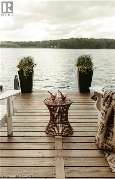 Dock - 3256 Machar Strong Boundary, Machar, ON - Outdoor With Body Of Water