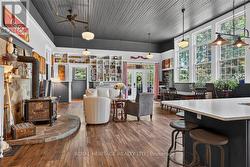 SOAPSTONE F/P & ORIGINAL CEILING - 