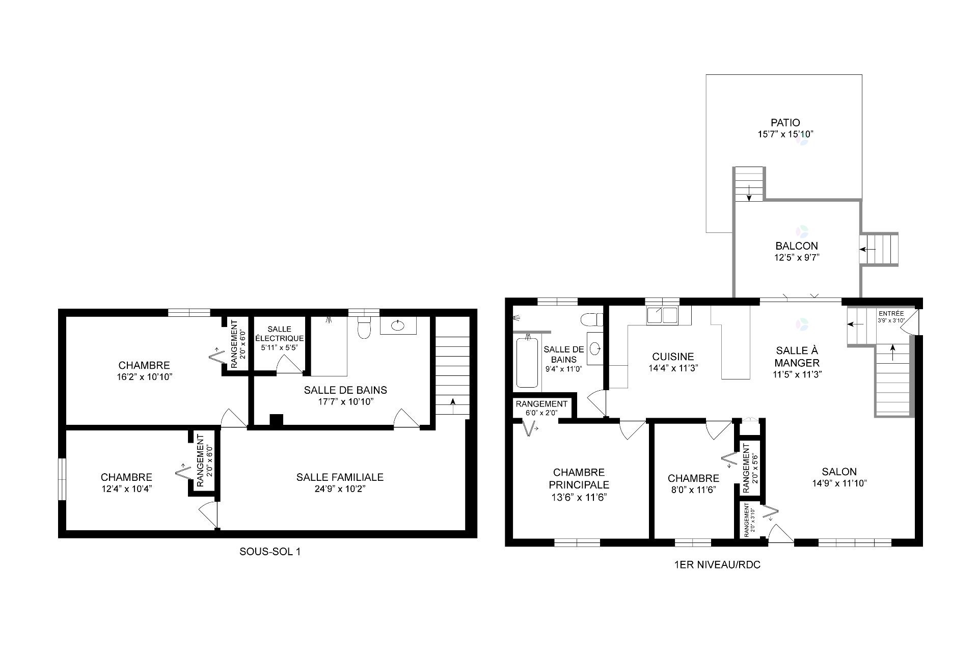 Plan (croquis) - 385 Rue Auger, Beloeil, QC - Other