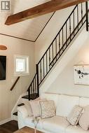 Stairs to the bedroom in the loft - 