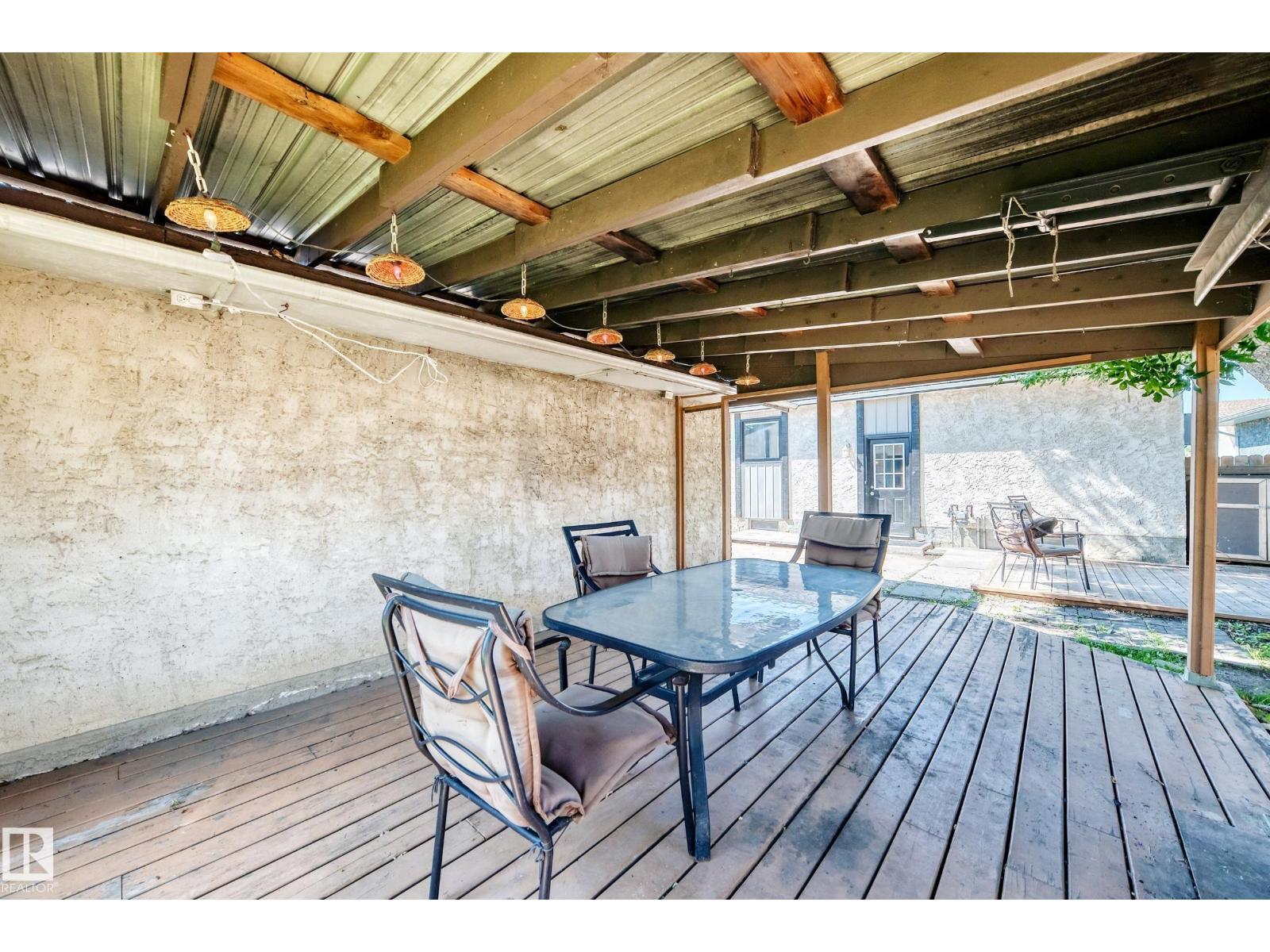 3615 10 Av Nw, Edmonton, AB - With Deck Patio Veranda