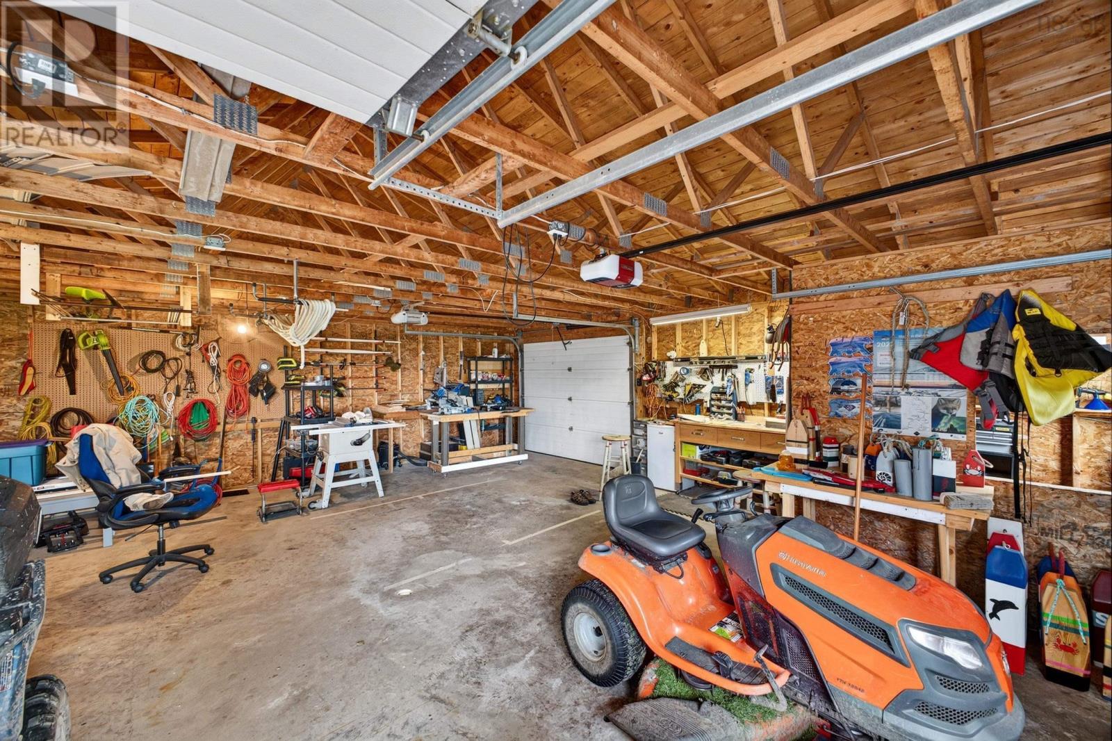 4395 Malagash Road, Malagash, NS - Indoor Photo Showing Garage