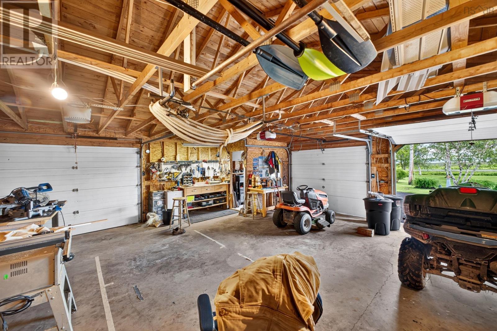 4395 Malagash Road, Malagash, NS - Indoor Photo Showing Garage