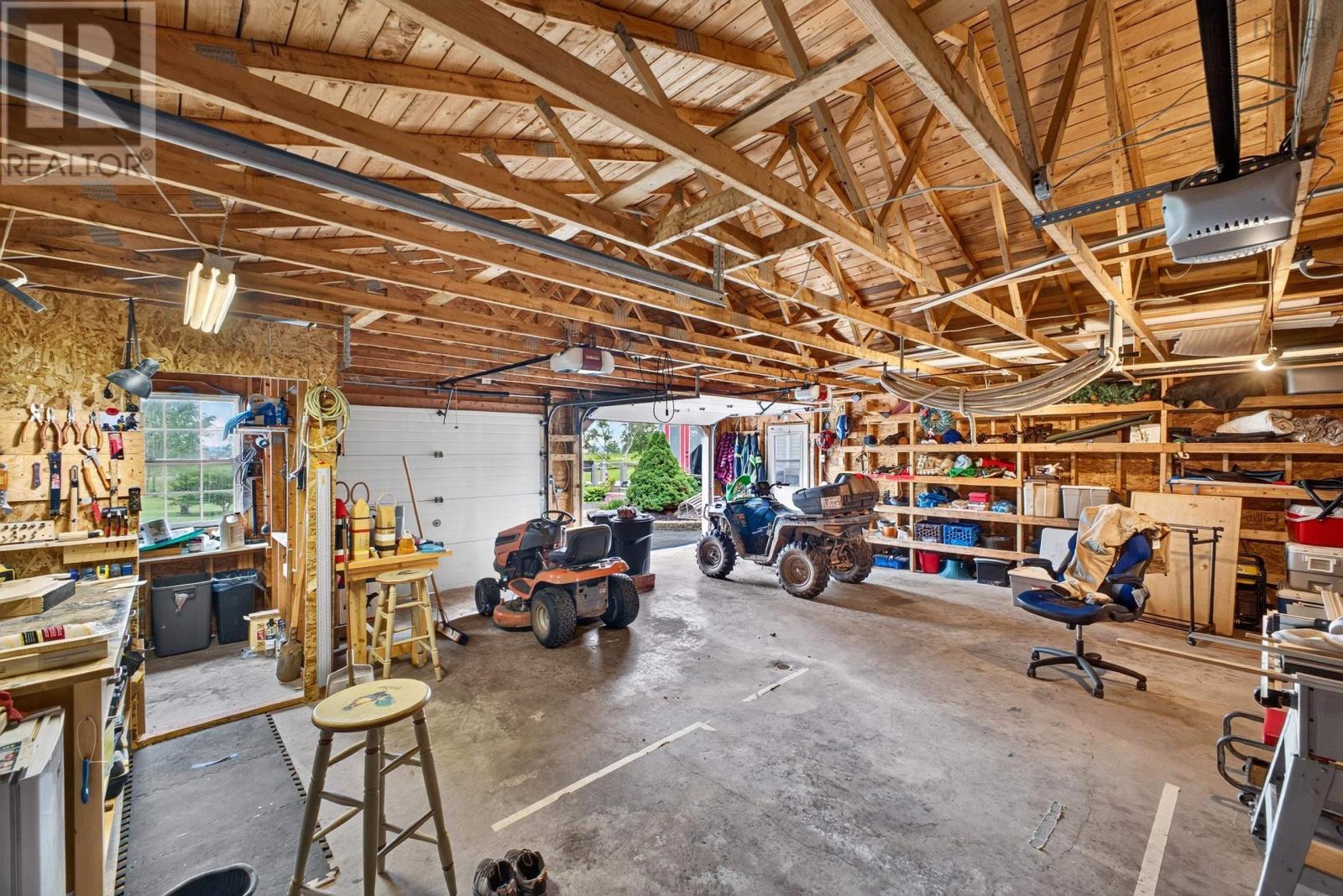 4395 Malagash Road, Malagash, NS - Indoor Photo Showing Garage