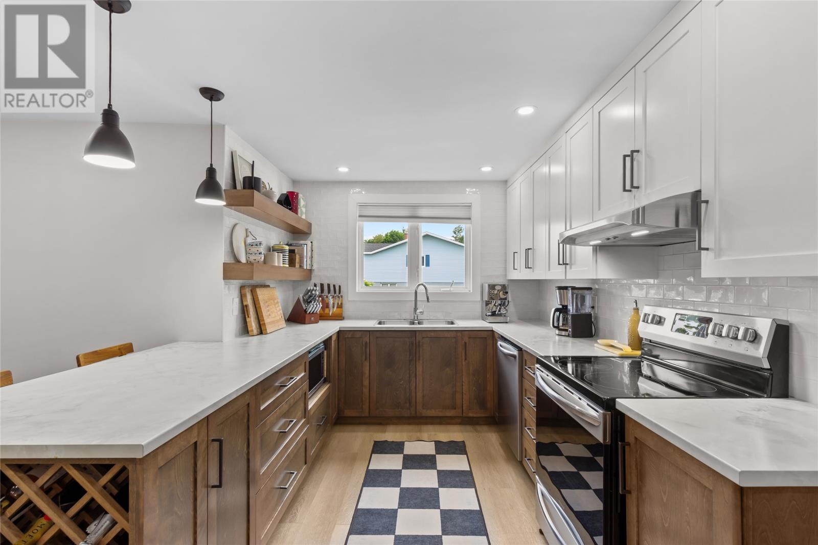 20 Thorburn Road, St. John'S, NL - Indoor Photo Showing Kitchen With Double Sink