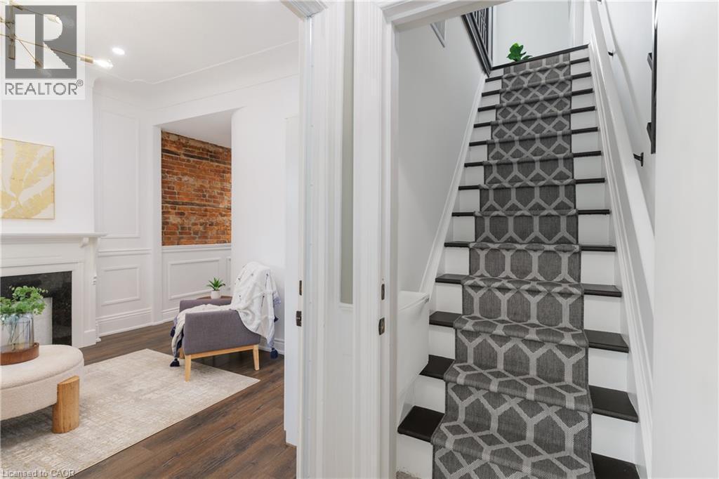 46 Murray Street E, Hamilton, ON - Indoor Photo Showing Other Room With Fireplace