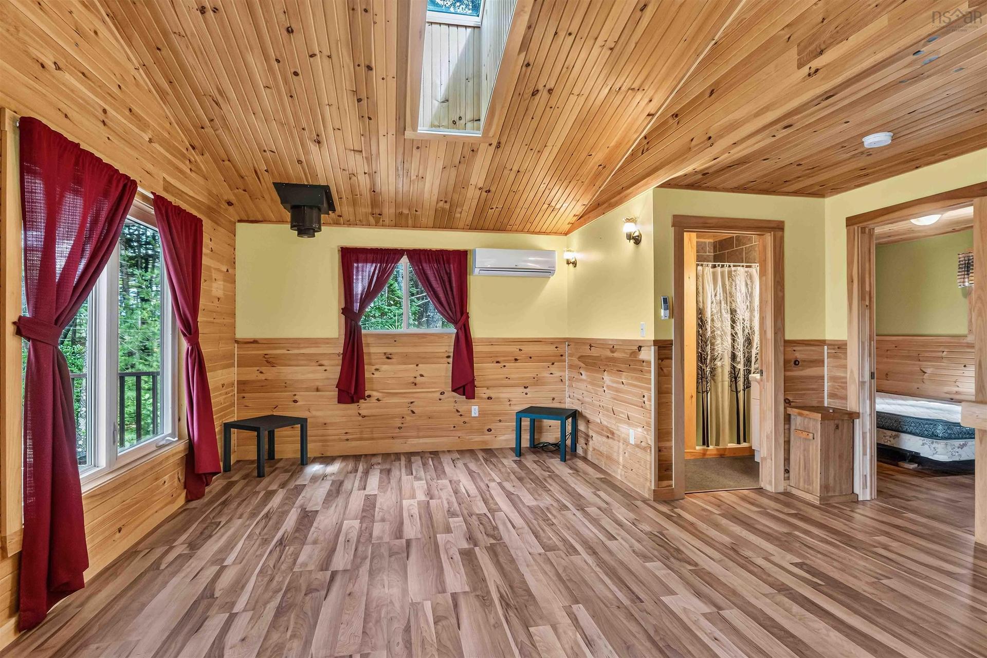 159 Jims Boulder Road, North Range, NS - Indoor Photo Showing Other Room With Fireplace