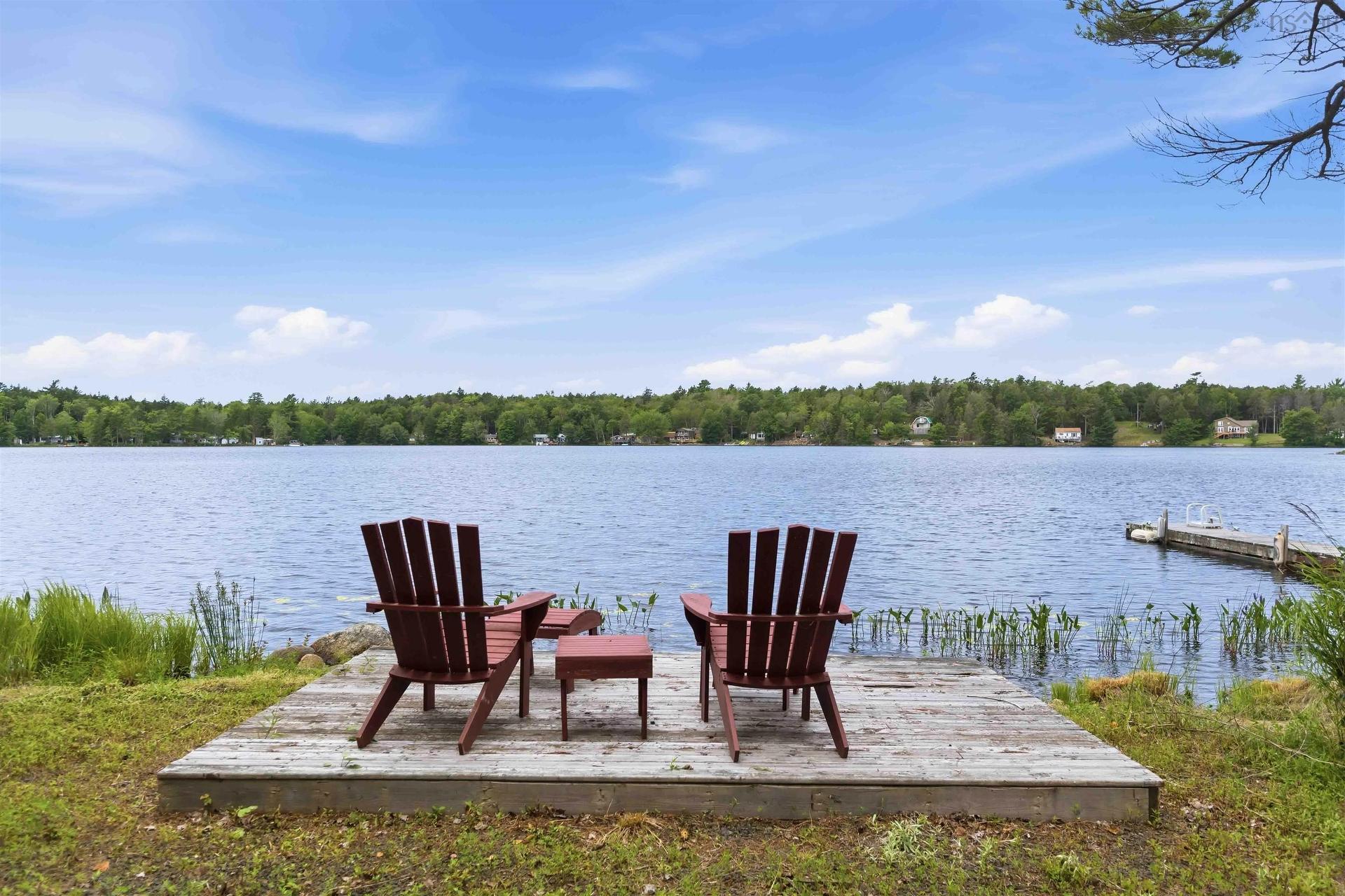 159 Jims Boulder Road, North Range, NS - Outdoor With Body Of Water With Deck Patio Veranda With View