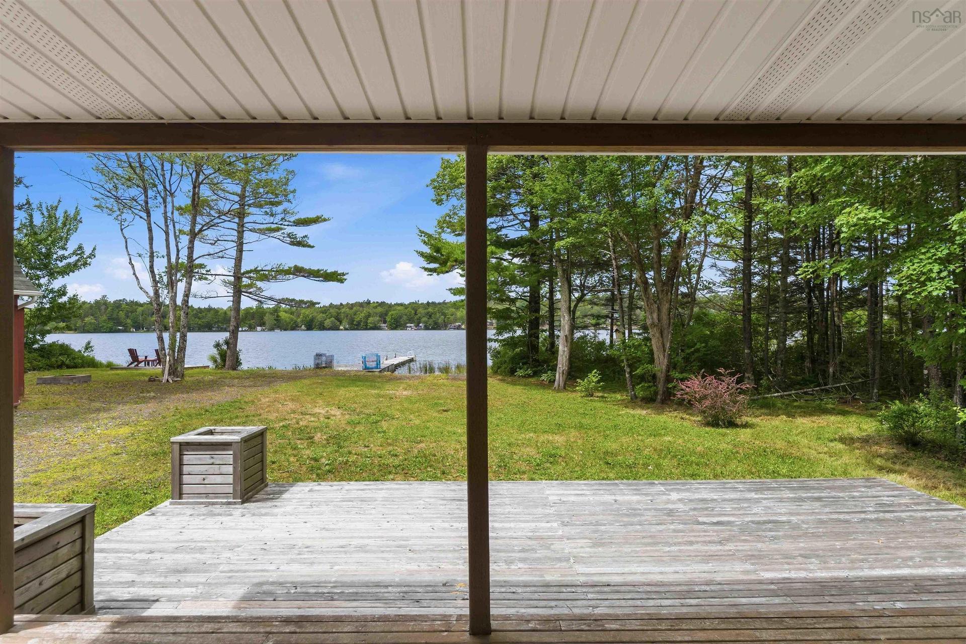 159 Jims Boulder Road, North Range, NS - Outdoor With Body Of Water With Deck Patio Veranda With View