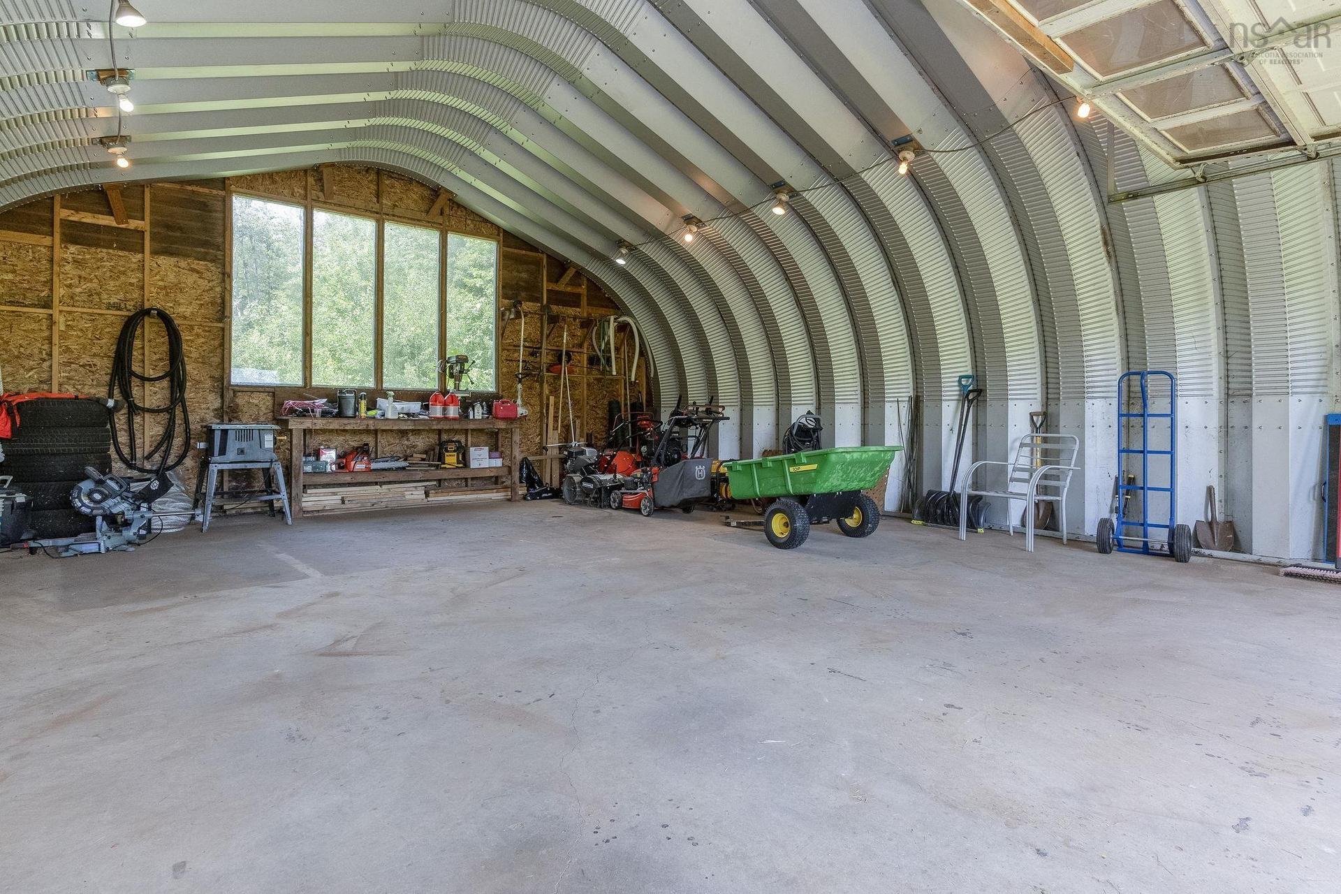 1040 Vault Road, Forest Glade, NS - Indoor Photo Showing Garage