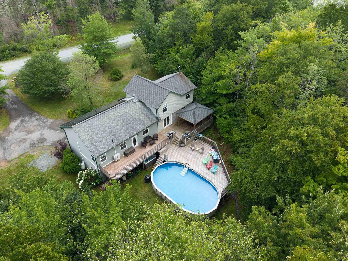 10 Sylvania Terrace, Hammonds Plains, NS - Outdoor With Above Ground Pool