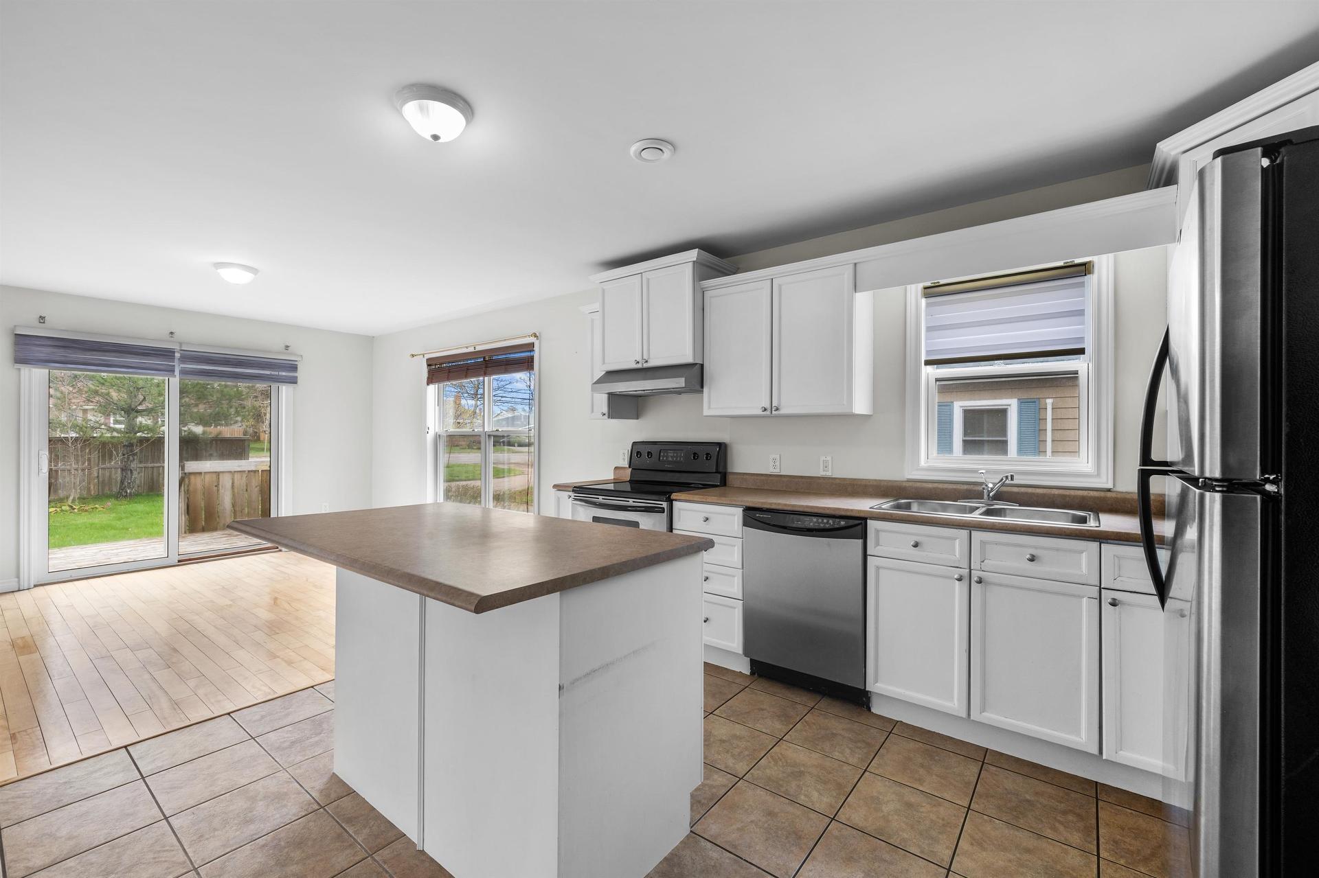1 Deblois Street, Charlottetown, PE - Indoor Photo Showing Kitchen With Double Sink