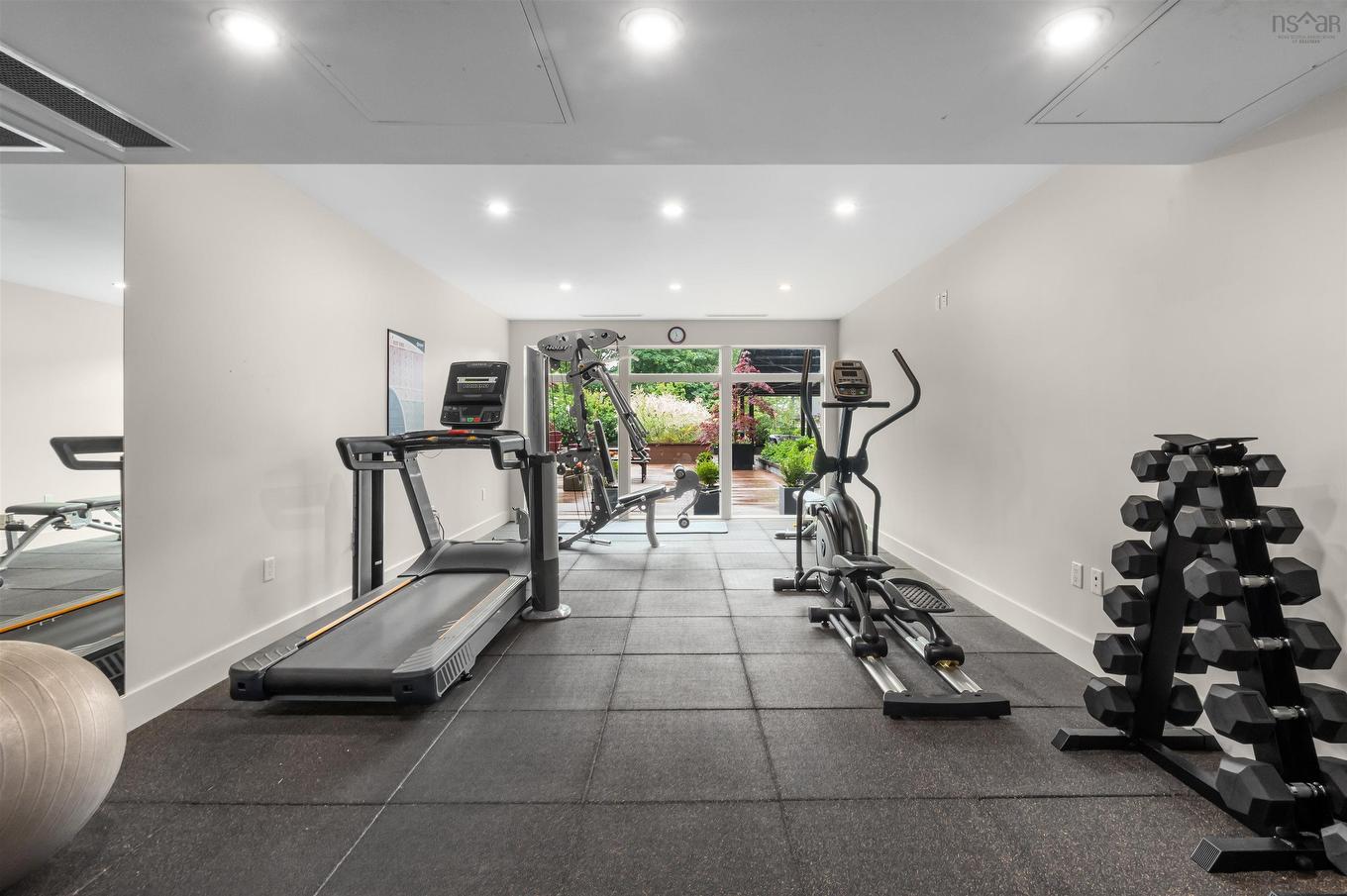 310 1990 Vernon Street, Halifax, NS - Indoor Photo Showing Gym Room