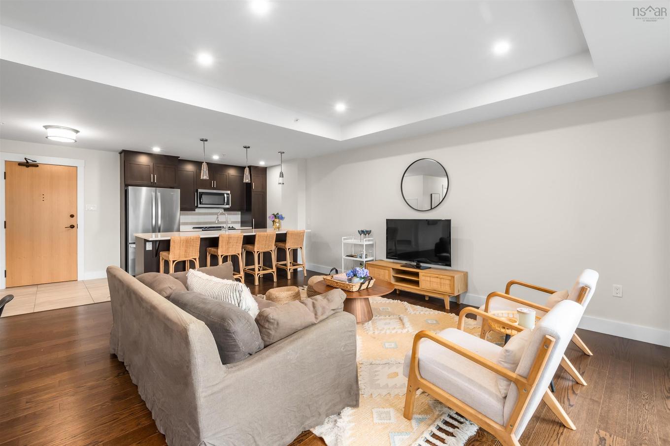 310 1990 Vernon Street, Halifax, NS - Indoor Photo Showing Living Room