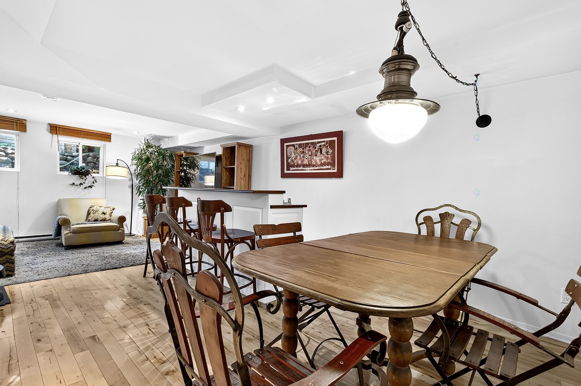 Game Room - 417 Boul. Beaconsfield, Beaconsfield, QC - Indoor Photo Showing Dining Room